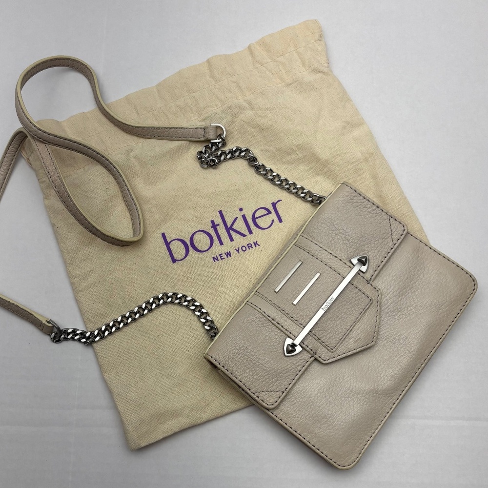 Botkier Highland New York Pebbled Leather Small Crossbody